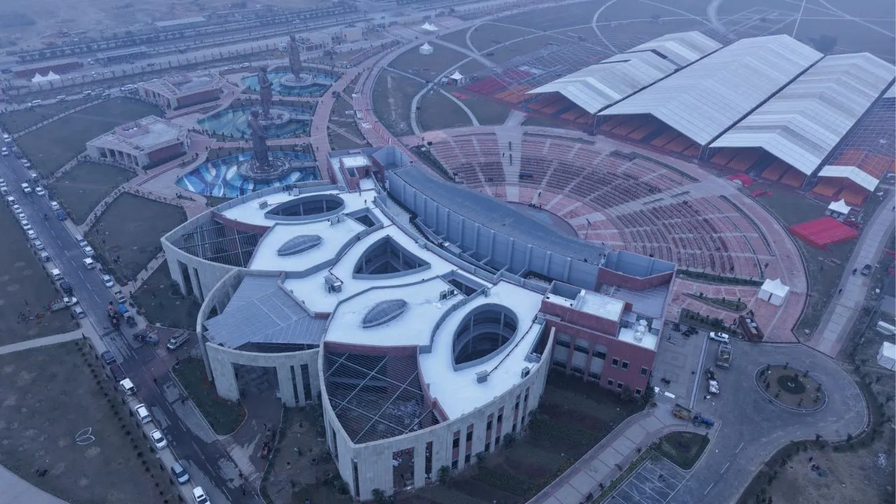 “PM Narendra Modi inaugurates Rashtra Prerna Sthal in Lucknow on Atal Bihari Vajpayee Jayanti 2025, memorial dedicated to former Prime Minister Atal Bihari Vajpayee.”
