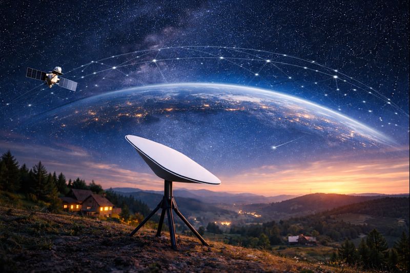 Starlink सैटेलाइट से ग्रामीण और शहरी भारत में तेज़ इंटरनेट कनेक्टिविटी, दूरदराज के क्षेत्रों में नेटवर्क कवरेज