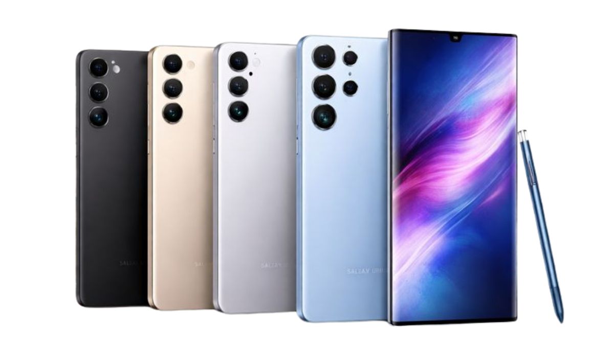 साफ और प्रीमियम लुक में सैमसंग गैलेक्सी S26 सीरीज के स्मार्टफोन, लैंडस्केप फ्रेम में कई कलर वेरिएंट के साथ, बड़े डिस्प्ले और मल्टी-कैमरा डिजाइन को हाइलाइट करता हुआ,